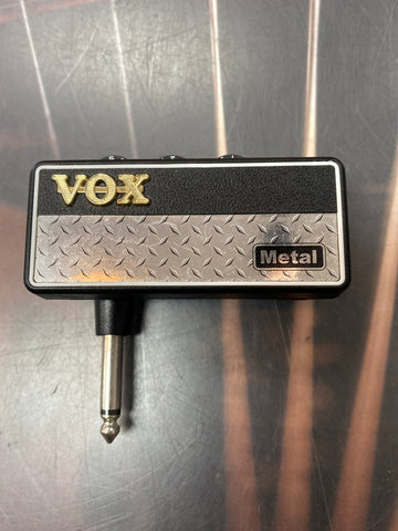 "PREVIOUSLY ROCKED" - VOX amPlug 2 Headphone Amp - Metal