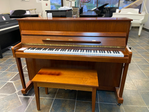 "PREVIOUSLY ROCKED" - Samick Upright Acoustic Piano w/Bench