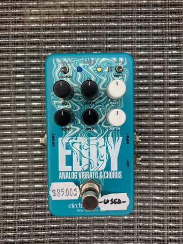 "PREVIOUSLY ROCKED" - Electro-Harmonix Eddy Vibrato/Chorus Pedal