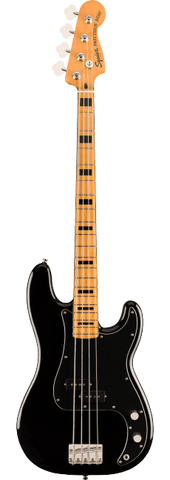 Squier Classic Vibe '70s Precision Bass, Maple Fingerboard - Black