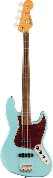 Squier classic vibe 60s jazz bass laurel fingerboard daphne blue on sale