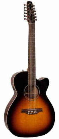 Seagull Guitars S12 CONCERT HALL CW SPRUCE SUNBURST GT Q1T