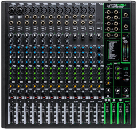 Mackie PROFX16 (V.3) 16-Channel Professional Mixer with Effects & USB