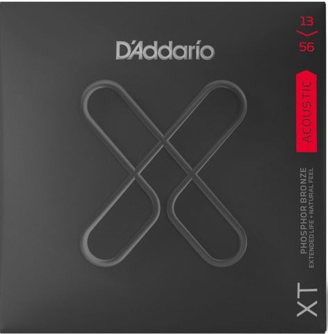 D'Addario XT XTAPB1356 Phosphor Bronze Acoustic Strings, Medium