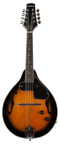 Alabama ALM15E A-Style Acoustic-Electric Mandolin, Tobacco