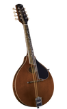 Kentucky KM-276 Deluxe Oval Hole A-Model Mandolin – Transparent Brown