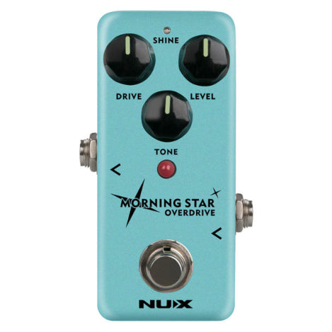 transparent overdrive guitar pedal NUX Morning Star Transparent Overdrive Pedal – Reid Music Limited
