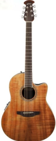 Ovation Celebrity Standard Plus Mid Depth Acoustic/Electric - Figured Koa