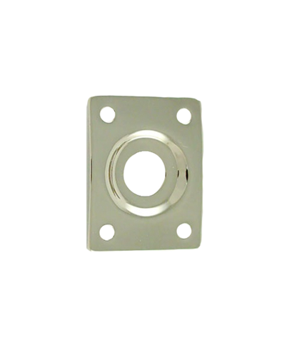 All-Parts Jackplate, Rectangular, Nickel