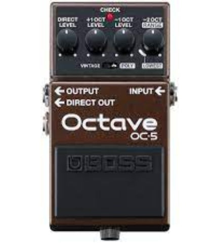 BOSS OC-5 Octave Pedal – Reid Music Limited