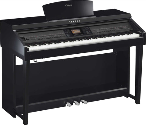 Yamaha CVP701 Digital Piano w/ Bench - Black
