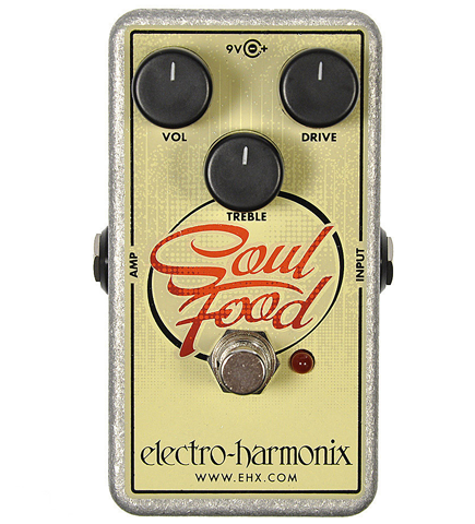 ギター JHS Electro-Harmonix Soul Food Electro-Harmonix Soul Food Overdrive Guitar Effects Pedal