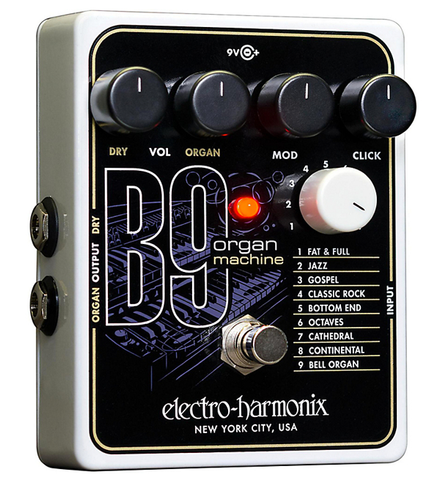 Electro-Harmonix Organ Machine B9 Guitar Effects Pedal