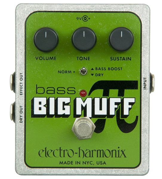 Electro-Harmonix Bass Big Muff PI Distortion Effects Pedal – Reid Music Limited