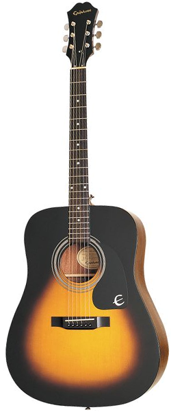 Epiphone Songmaker DR 100 Acoustic Vintage Sunburst Reid