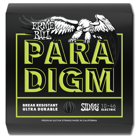 Ernie Ball 2021 Paradigm Regular Slinky Electric Guitar Strings, 10 - 52