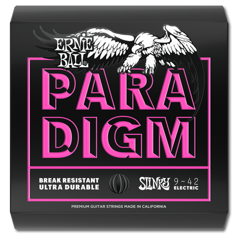 Ernie Ball 2023 Paradigm Super Slinky Electric Guitar Strings, 09 - 42