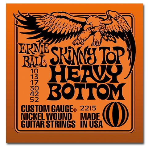 Ernie Ball 2215 Nickel Skinny Top/Heavy Bottom Electric Guitar Strings