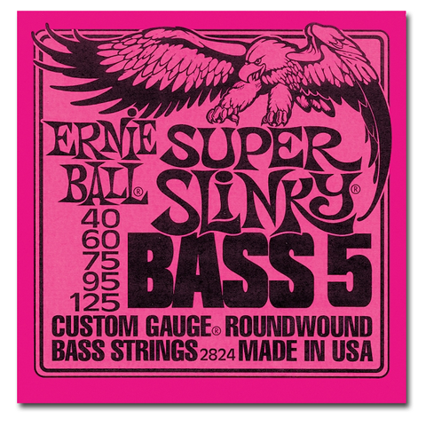 Electric - Ernie Ball 2824 Super Slinky 5-String Bass Strings