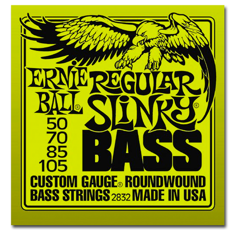 Electric - Ernie Ball 2832 Regular Slinky Round Wound Power Bass Strings