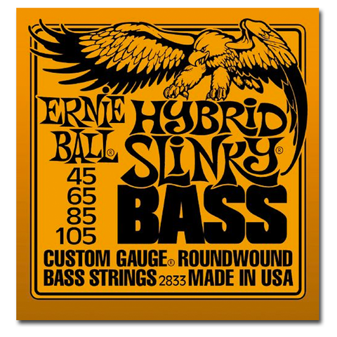 Electric - Ernie Ball 2833 Hybrid Slinky Round Wound Bass Guitar Strings