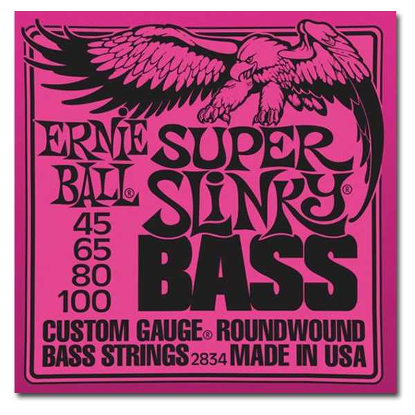 Electric Ernie Ball 2834 Super Slinky Bass Strings Reid Music