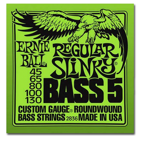 Electric - Ernie Ball 2836 Regular Slinky 5-String Bass Strings