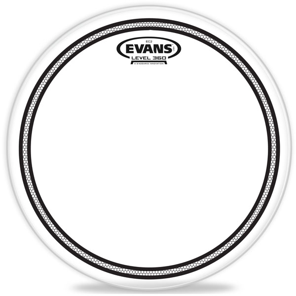 Evans level 360 drum heads deals