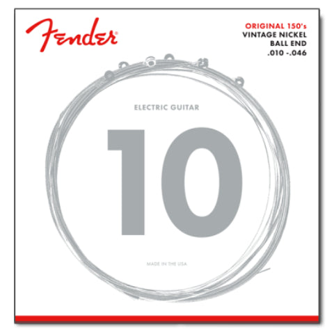 Fender 150R Original Pure Nickel Electric Strings, Regular