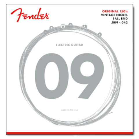 Fender 150L Original Pure Nickel Electric Strings, Light