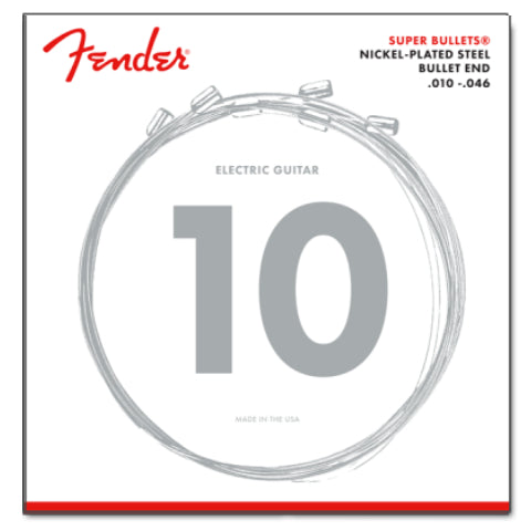 Fender 3250R Nickel-Plated Steel Bullet-End Electric Guitar Strings - Regular