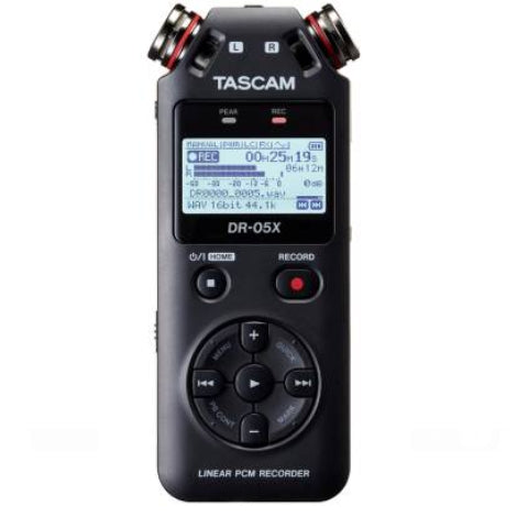 Tascam DR-05X Stereo Handheld Digital Audio Recorder w/USB Audio Interface