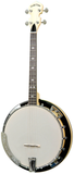 Gold Tone Cripple Creek 4-String Irish Tenor Banjo with Resonator, Natural