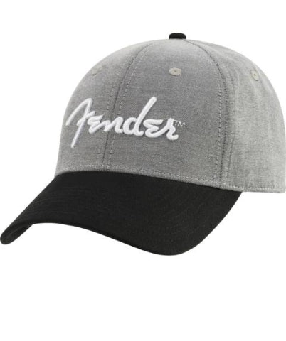 Fender Hipster Dad Hat - Grey