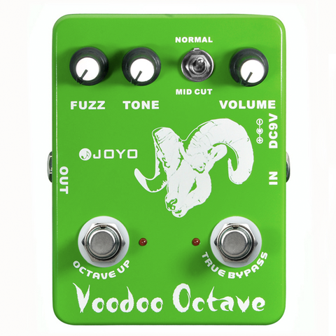 JOYO JF-12 Voodoo Octave Fuzz Guitar Effects Pedal