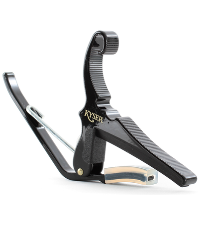 Kyser KG-12B 12-String Quick-Change Acoustic Guitar Capo, Black