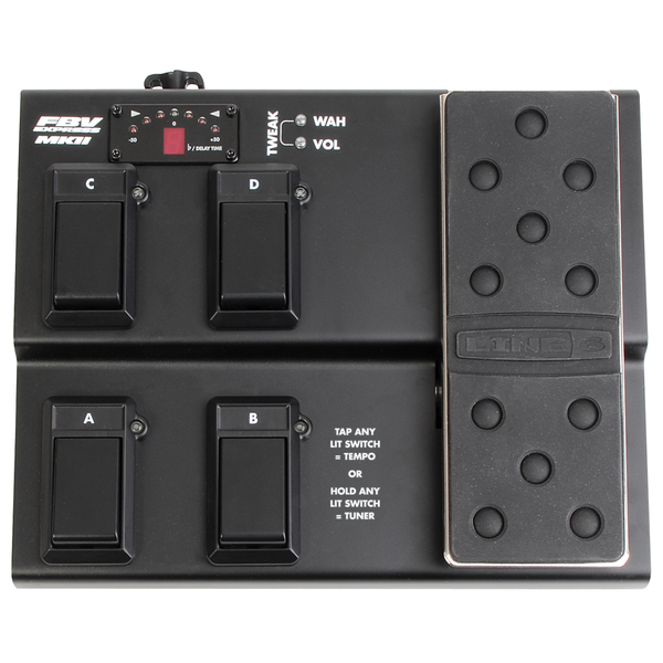 Line 6 FBV Express MKII Footswitch, Black – Reid Music Limited Line 6 FBV Express MKII Footswitch, Black – Reid Music Limited