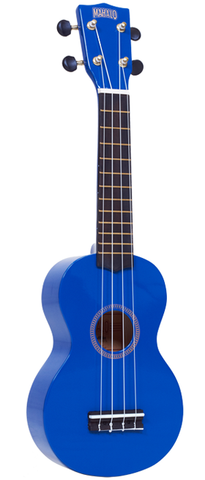 Mahalo M1 Rainbow "R" Series Ukulele with Bag, Blue