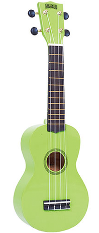 Mahalo M1 Rainbow "R" Series Ukulele with Bag, Green