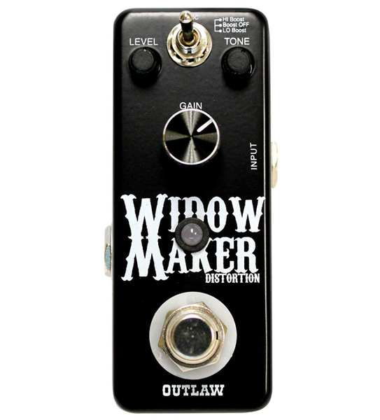 Outlaw Effects Widow Maker Metal Distortion Guitar Effects Pedal – Reid  Music Limited