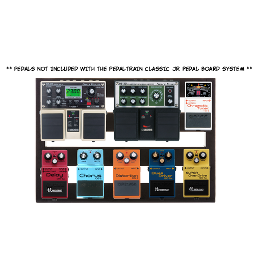 Pedaltrain Classic Jr Pedal Board System With Soft Case – Reid Pedaltrain Classic Jr Pedal Board System With Soft Case – Reid