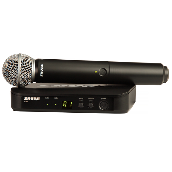 Microphone) - Shure BLX24/SM58 Handheld Wireless Microphone System