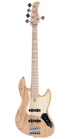 SIRE Marcus Miller V7 5-String (Swamp Ash) 2nd Gen. Electric Bass - Natural