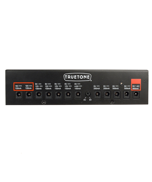 ギター 1spot pro CS7 pure isolated power Truetone 1 SPOT PRO CS7 7-Output Isolated Guitar Pedal Power