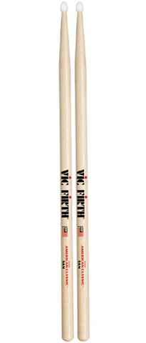 Vic Firth 5AN American Classic Hickory Drumsticks w/ Nylon Tips