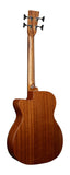 Martin Junior Series 000CJR-10E Bass Acoustic/Electric, Burst w/ Gig Bag