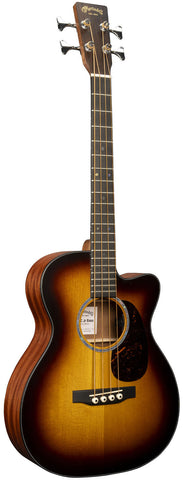 Martin Junior Series 000CJR-10E Bass Acoustic/Electric, Burst w/ Gig Bag