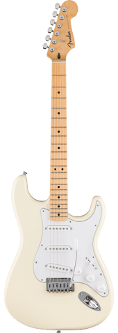 Fender Standard Stratocaster, Maple Fingerboard - Olympic White