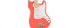 Squier Sonic Bronco Bass - Tahitian Coral