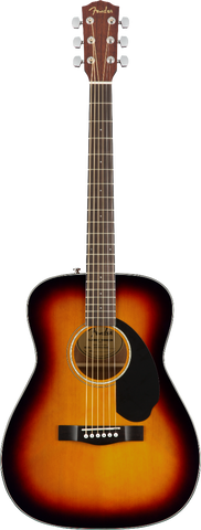 Fender CC-60S Classic Design Concert Size Acoustic - 3-Colour Sunburst